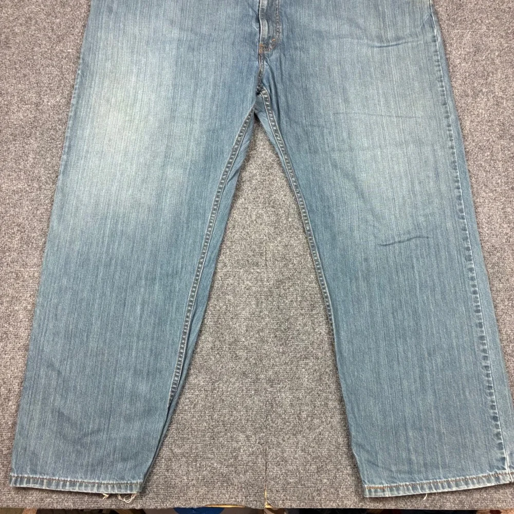 Levis 559 Relaxed Straight Jeans Mens Size 50x32 Blue Denim Medium Wash Cotton